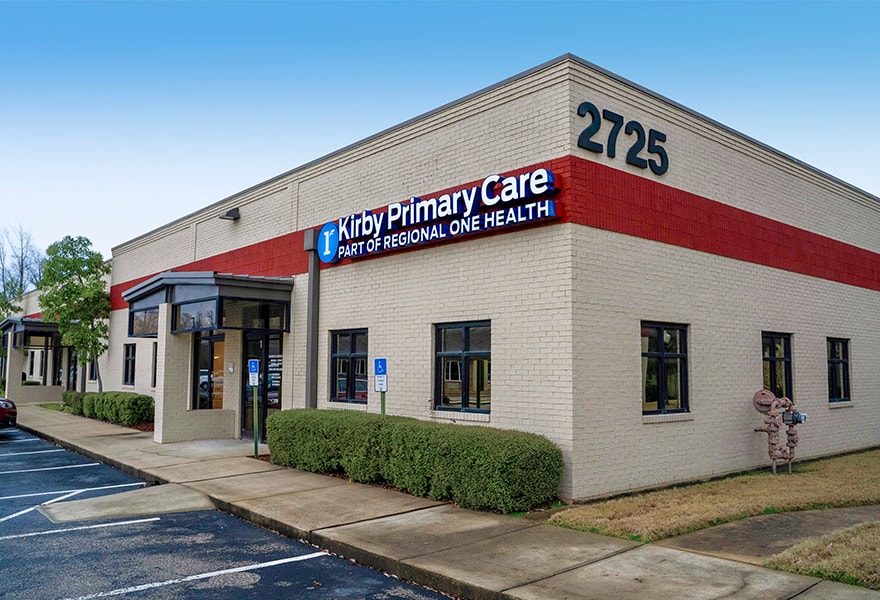 Kirby Primary Care | Regional One Health