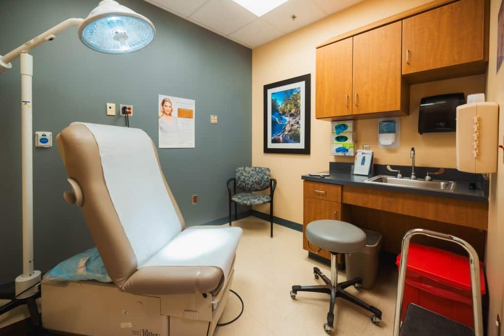Plastic Surgery and Laser Center Exam Room | Regional One Health