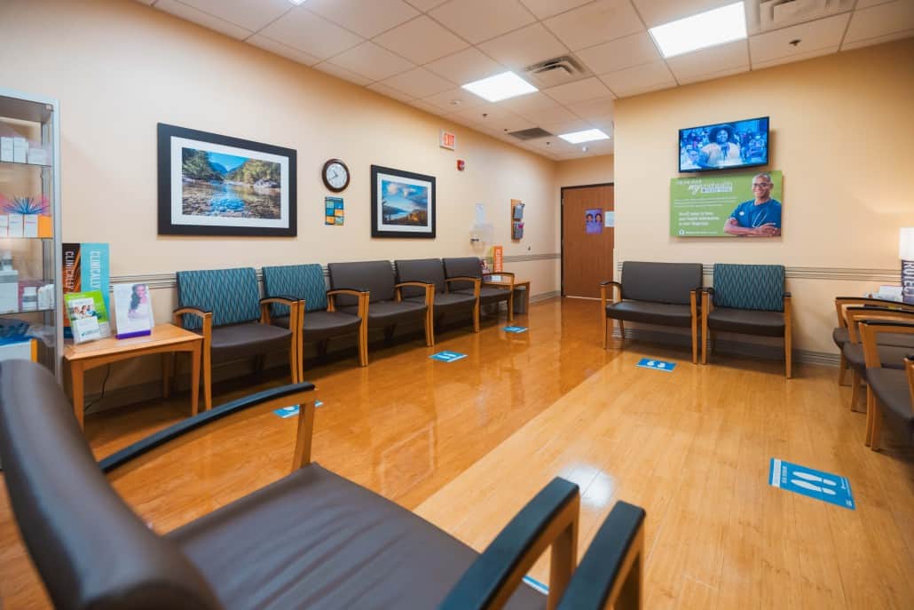 Plastic Surgery and Laser Center Wait Area | Regional One Health