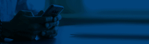 hands holding phone
