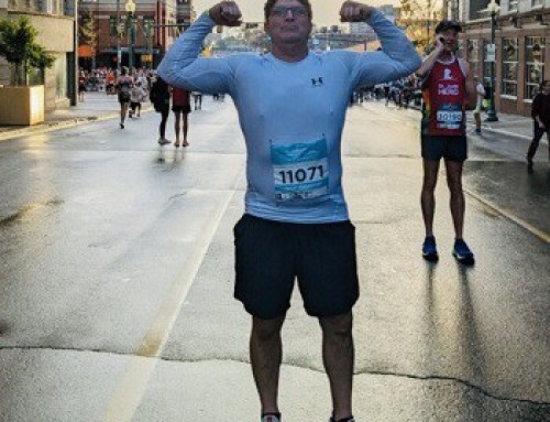 “I am extremely blessed.” After a critical injury, Regional One Health helped Geoffrey Yoste get back to family and cross the finish line at the St. Jude Half Marathon