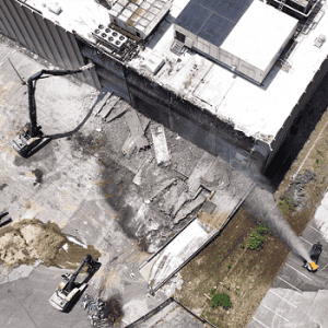 Demolition of former Commercial Appeal building marks major milestone for new Regional One Health campus